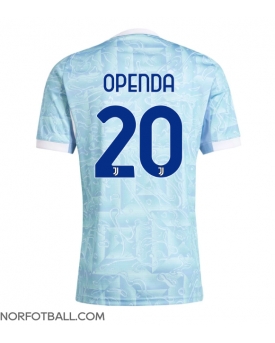 Billige Fotballdrakt Juventus Lois Openda #20 Replika Bortedrakt 2025-26 Kortermet